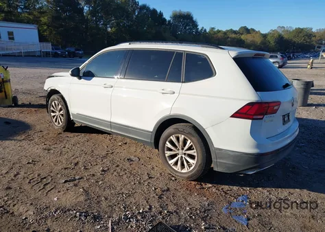 2018 Volkswagen Tiguan 2.0T S from USA, damaged, VIN 3VV0B7AX7JM118707